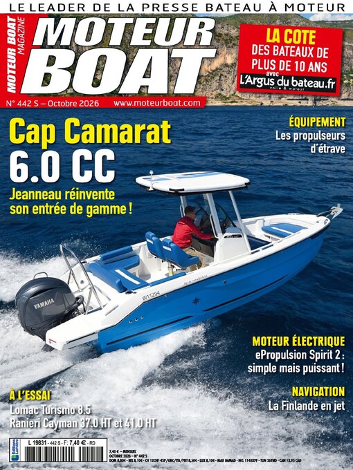 Cover image for Moteur Boat Magazine